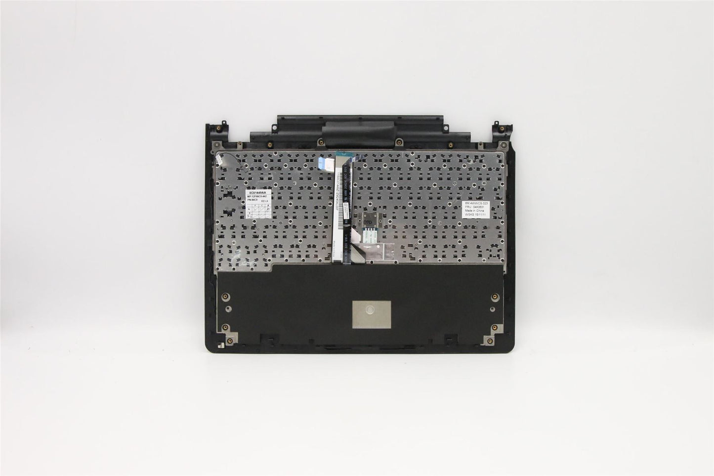 Lenovo ThinkPad Helix Palmrest Cover Touchpad Keyboard Czech Black 04X0631