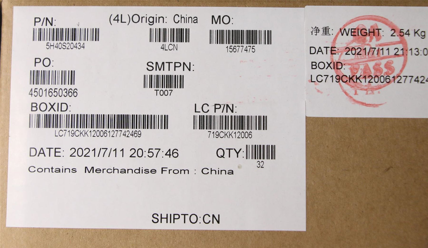Lenovo Heatsink L82KSUMAEMMCWEIHONG 5H40S20433