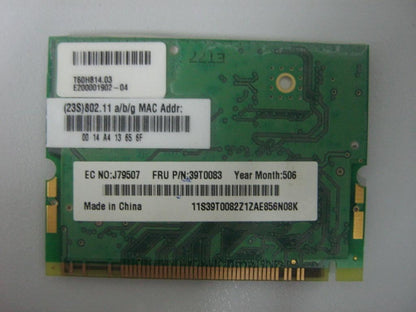 Lenovo FoxconBartlett Board 39T0357