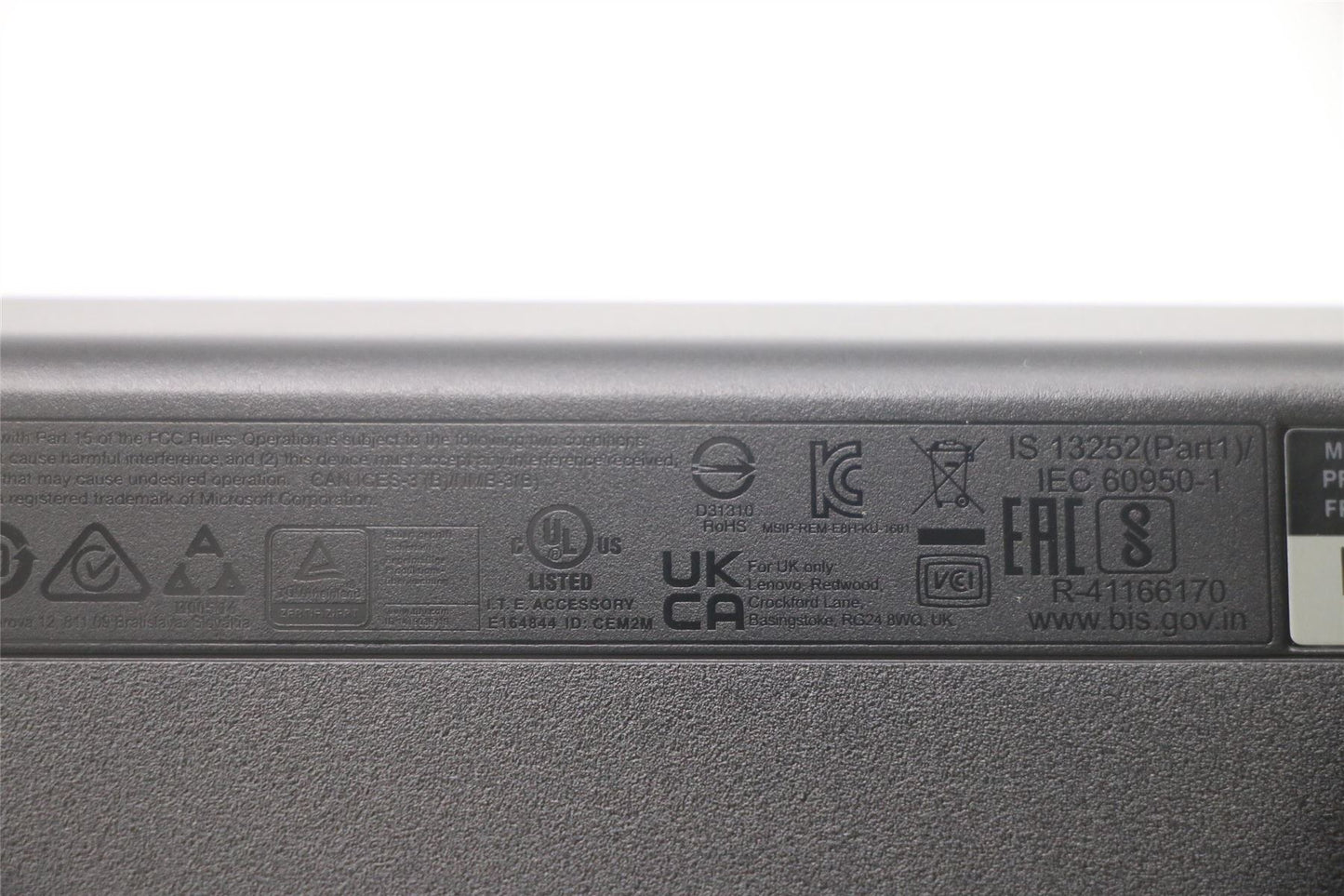 Lenovo USB Calliope KB BK SPA 5D50U84465