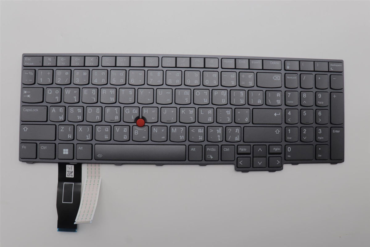Lenovo Internal, Thai, BackLight, US English Keyboard 5N21K05514