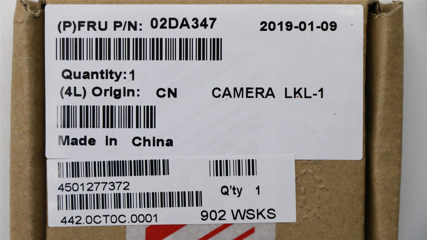 Lenovo 02DA347 MECHANICAL FRU Lens for WF camera