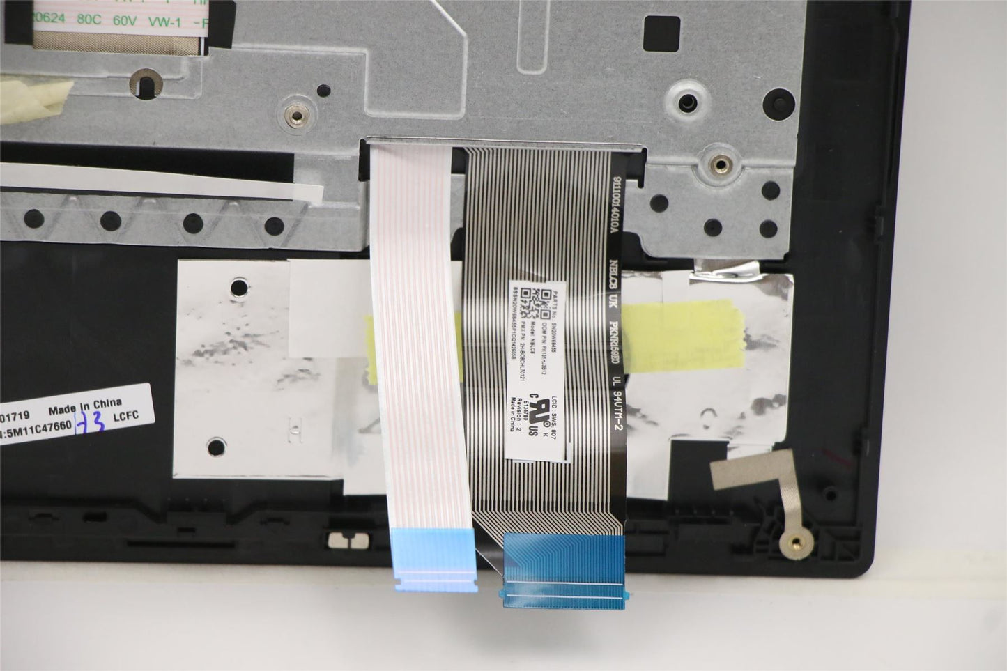 Lenovo MECH_ASM KB C SWS BKLT(PMX)PT FPR UKBK 5M11C47660