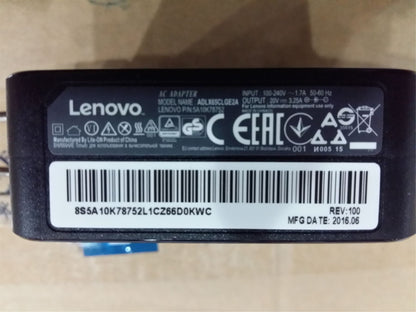 Lenovo ADLX65CCGE2A 20V3.25A 5A10K78751