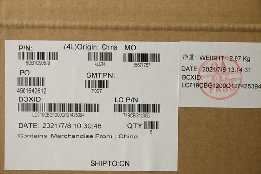 Lenovo IdeaPad 7 14IHU5 O Palmrest Cover Touchpad Keyboard Slate Grey 5CB1C90579