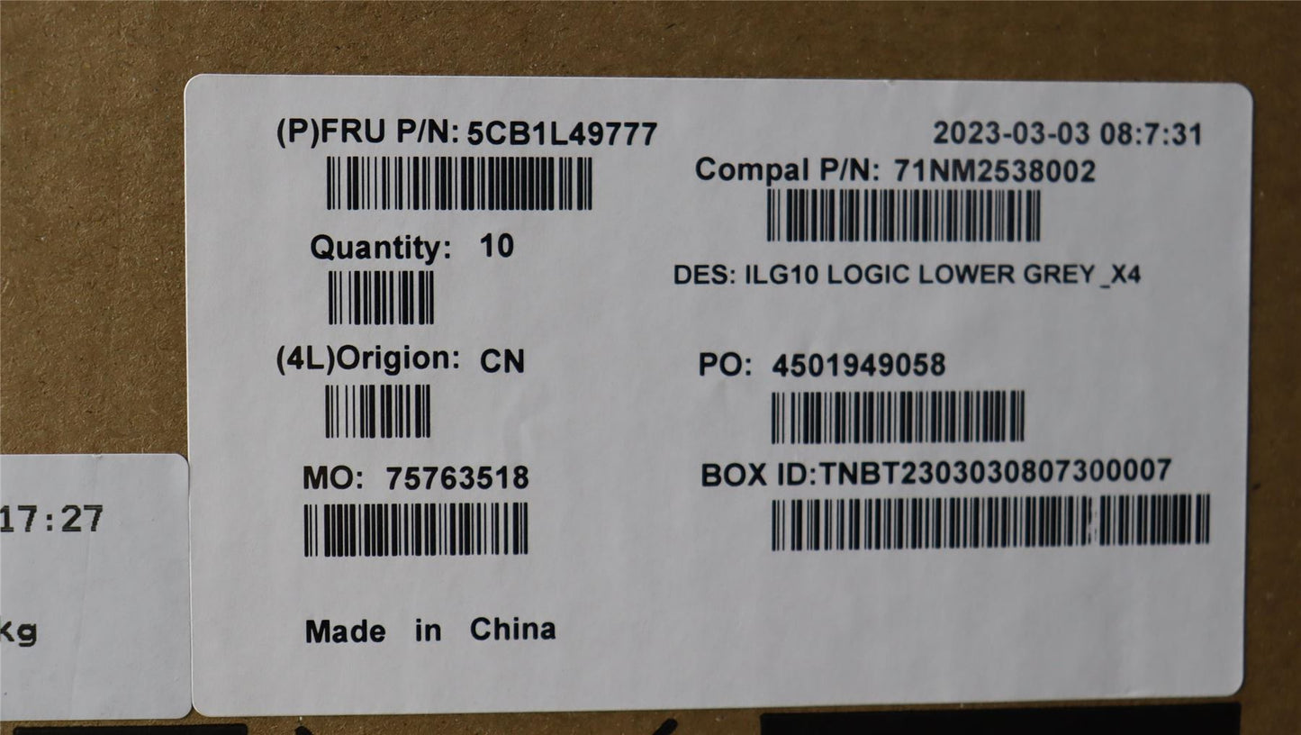 Lenovo Lower Case C 82XV H(X2X4) 5CB1L49777