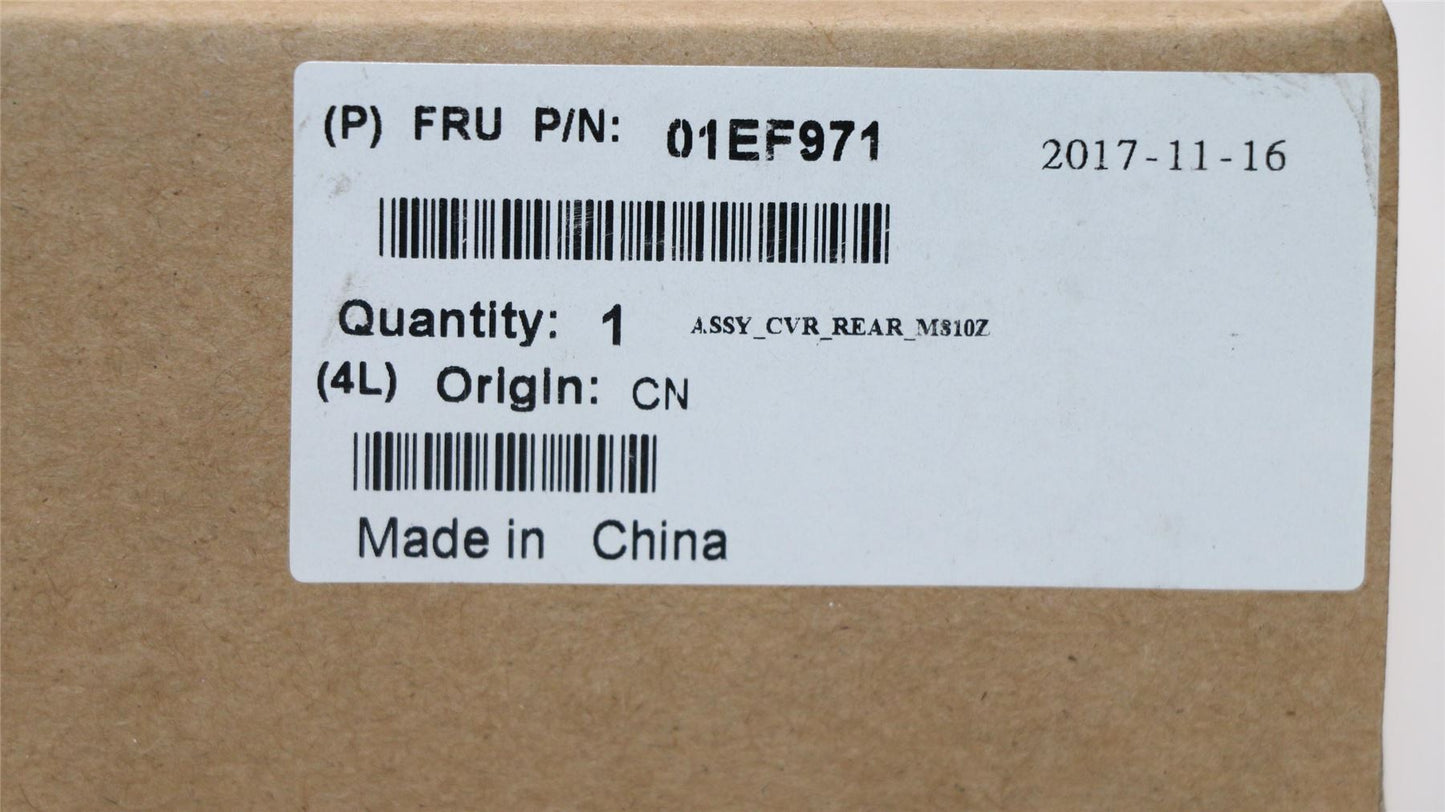 Lenovo MECH_ASM ASSY_CVR_Rear_Macao 01EF971