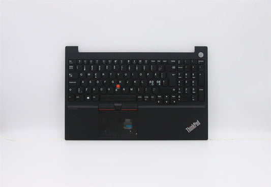 Lenovo ThinkPad E15 Keyboard Palmrest Top Cover Nordic Black 5M10V17000