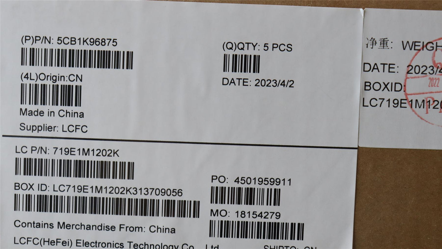 Lenovo IdeaPad 3 15ABR8 Palmrest Cover Touchpad Keyboard UK Backlit 5CB1K96875