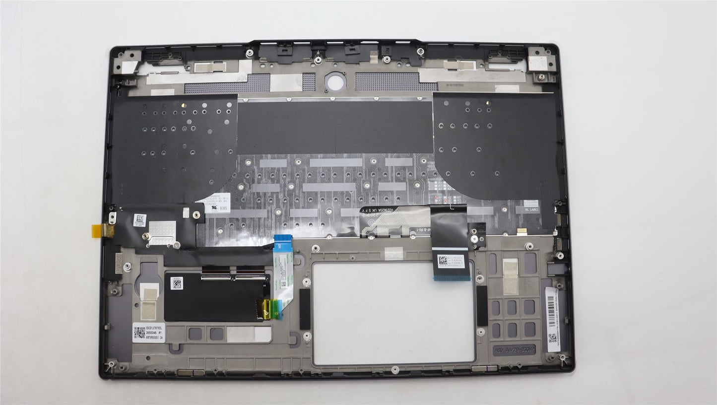 Lenovo Legion S7 16IRH8 Keyboard Palmrest Top Cover Slovenian Silver 5CB1L68013