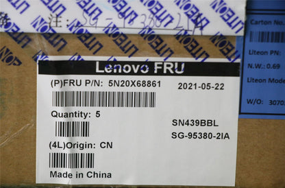 Lenovo ThinkPad T14 2 Keyboard Italian Black Backlit 5N20X68861