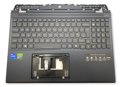Acer Predator Helios PHN16-72 Palmrest Cover Keyboard UK Black 6B.QNNN2.013