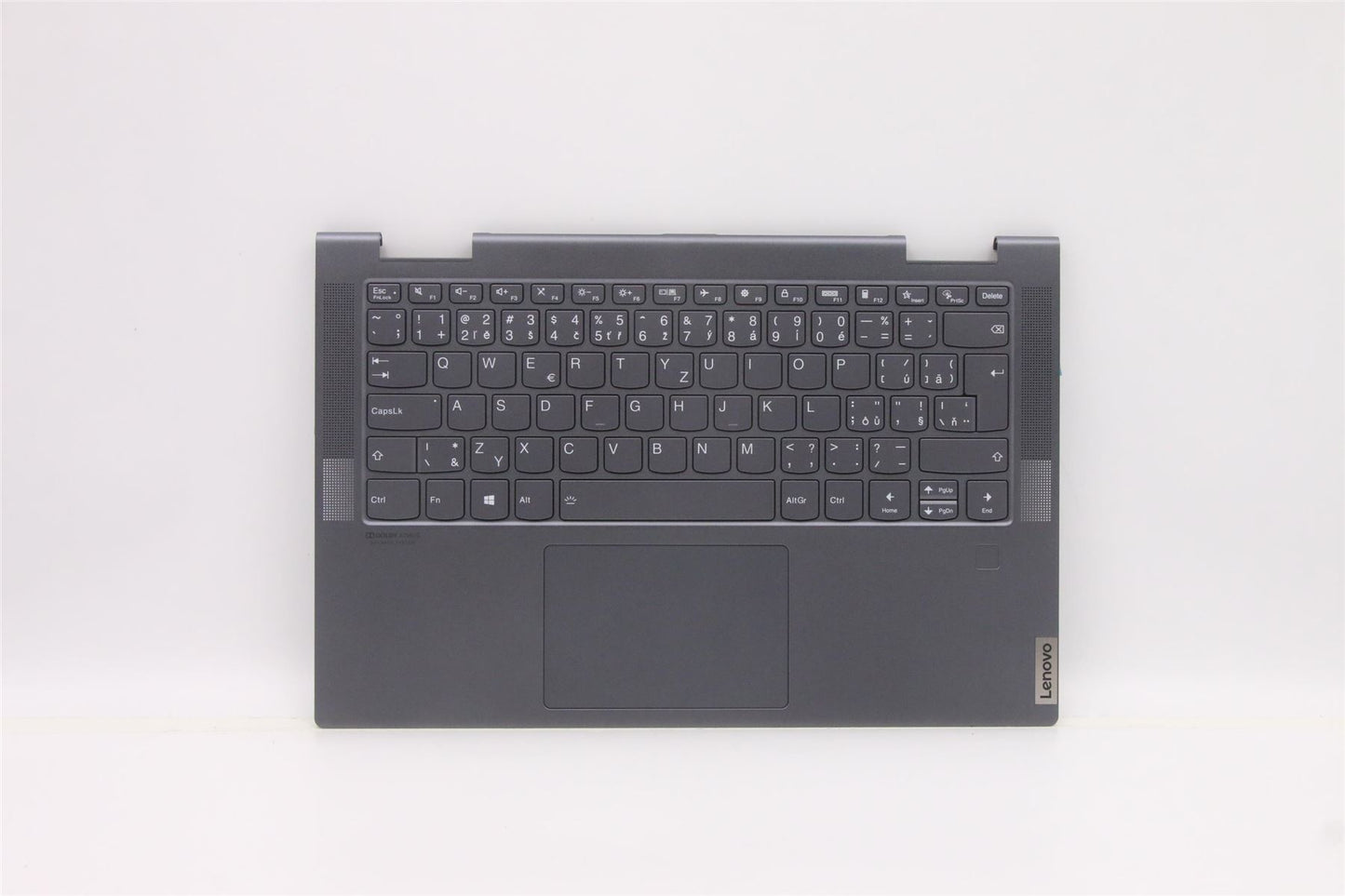 Lenovo IdeaPad 7 14ACN6 Palmrest Cover Touchpad Keyboard Slate Grey 5CB1D12415