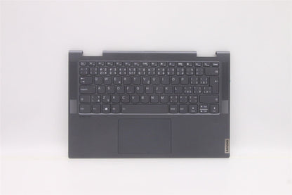 Lenovo IdeaPad 7 14ACN6 Palmrest Cover Touchpad Keyboard Slate Grey 5CB1D12415