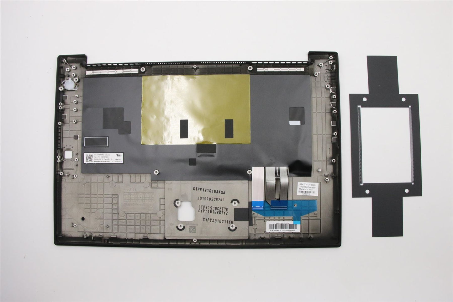Lenovo Extreme P1 2 X1 2nd Keyboard Palmrest Top Cover US Black 5M10W78861