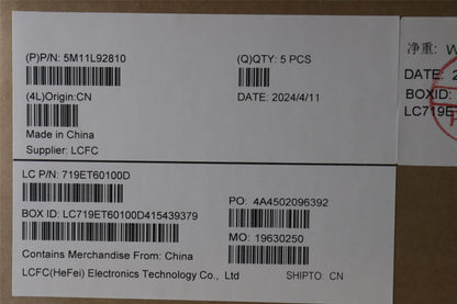 Lenovo ThinkPad T14s Gen 4 Keyboard Palmrest Top Cover Black Backlit 5M11L92810