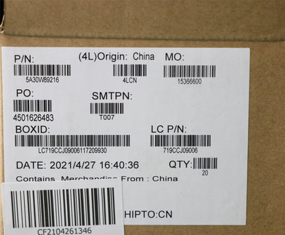 Lenovo Fru,RF CABLE 5G MIMO1 5A30W89216