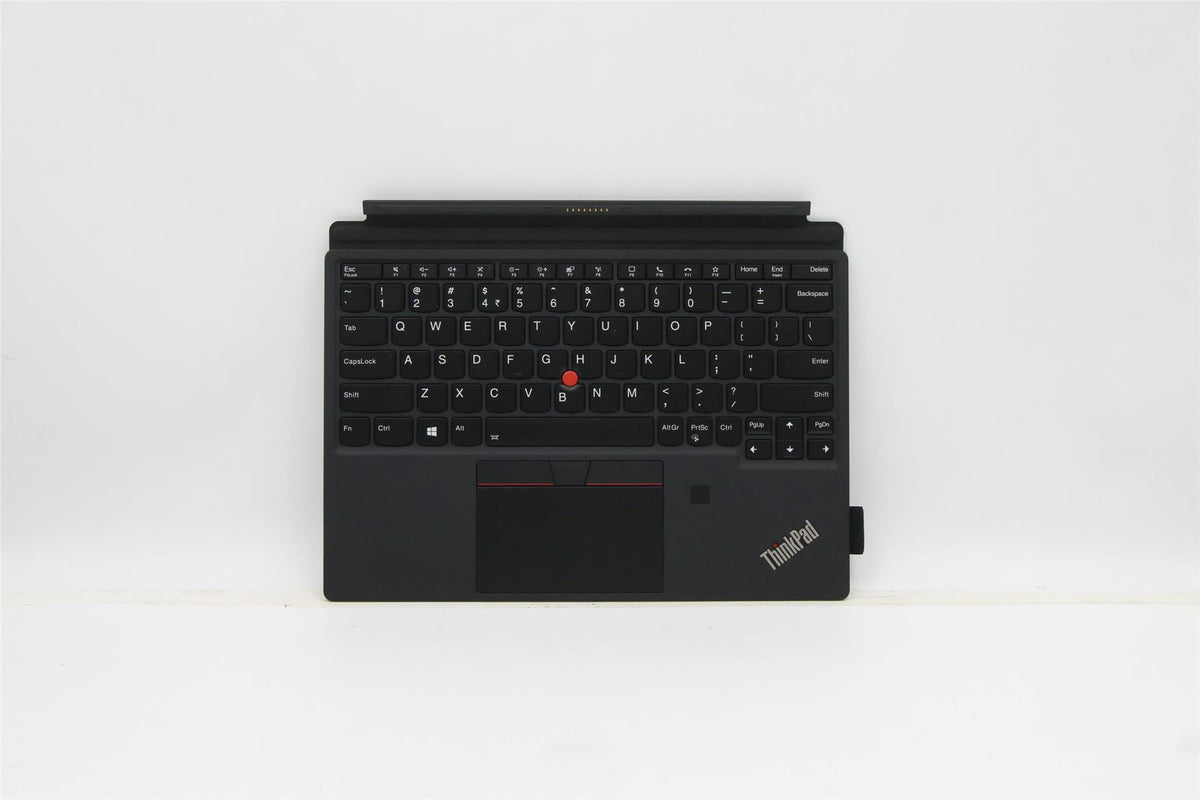 Lenovo MECH_ASM Backlit KB IND ENG FPR Black English Indian Keyboard 5M11A37000