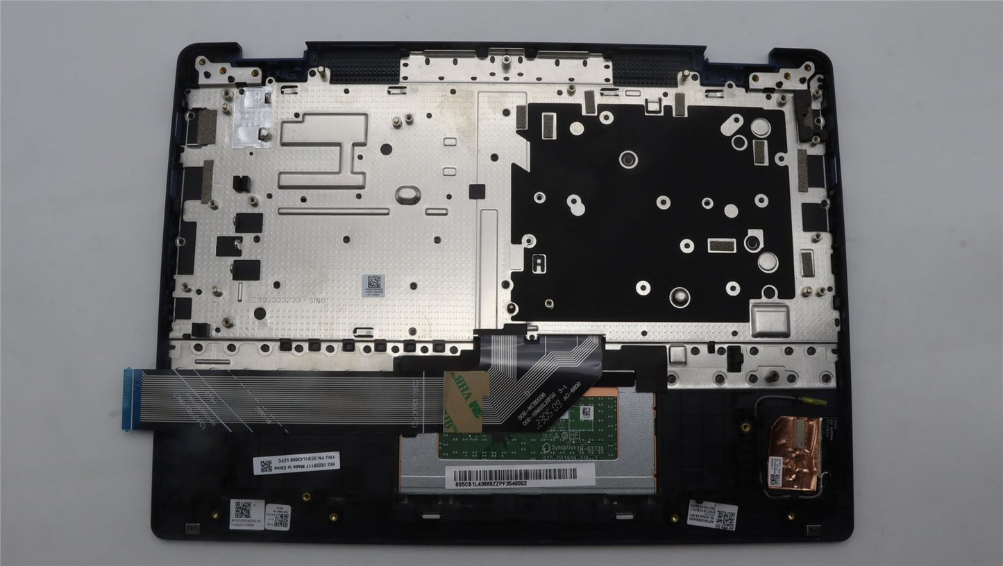 Lenovo Flex IP 3 12IAN8 Palmrest Cover Touchpad Keyboard UK 5CB1L43668