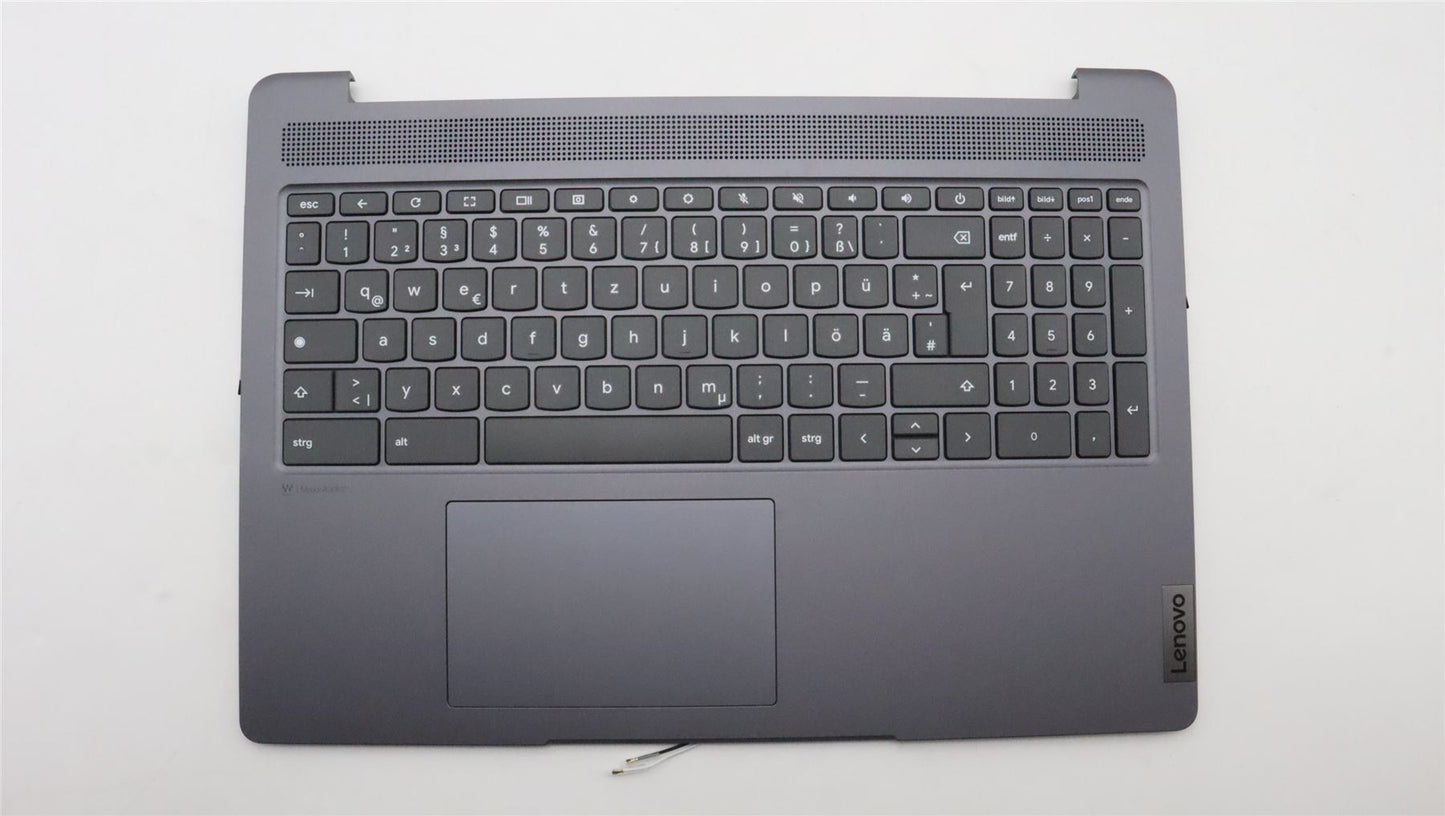 Lenovo Chrome IP 5 16IAU7 Palmrest Cover Touchpad Keyboard German 5CB1J51117
