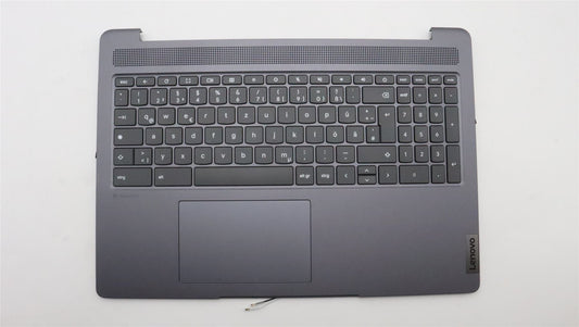 Lenovo Chrome IP 5 16IAU7 Palmrest Cover Touchpad Keyboard German 5CB1J51117