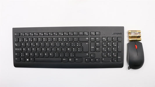 Lenovo ThinkStation M920z M90a P330 Tiny Wireless Keyboard Mouse Belgian 01AH828