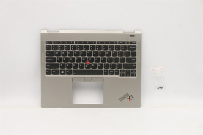 Lenovo ThinkPad X1 Keyboard Palmrest Top Cover US Titanium 5M11B59879
