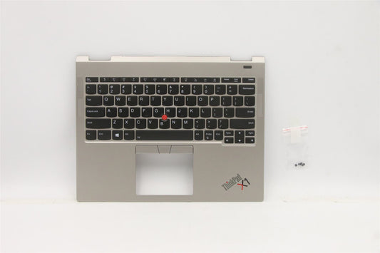 Lenovo ThinkPad X1 Keyboard Palmrest Top Cover US Titanium 5M11B59879