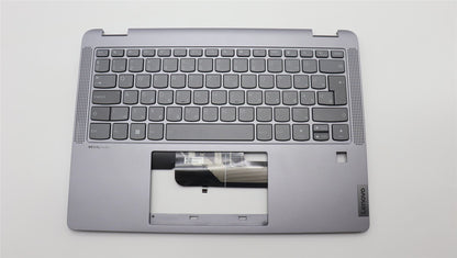 Lenovo IdeaPad 5 14IRU8 Keyboard Palmrest Top Cover Hungarian Backlit 5CB1L30677