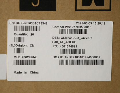 Lenovo IdeaPad 5-14ITL05 5-14ALC05 LCD Cover Rear Back Housing Black 5CB1C13342