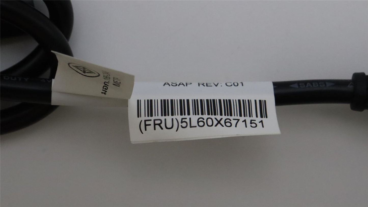 Lenovo 5L60X67151 LINECORD Fru, LINECORD,TH,1M,3P,NON-LH