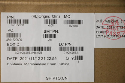 Lenovo MECH_ASM KB C ARA BKLT(PMX)PT FP US BK 5M11C43758