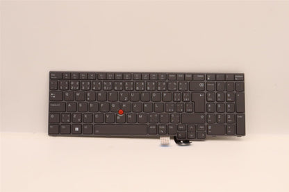 Lenovo ThinkPad P16 2 P16 1 Keyboard Czech Slovakian Grey Backlit 5N21F39355