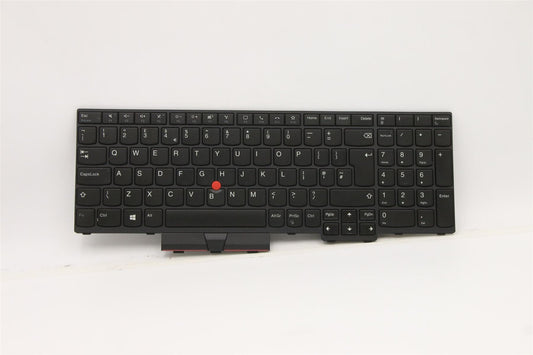 Lenovo ThinkPad P15v Gen 3 T15p Gen 3 Keyboard UK Europe Black 5N20X22868