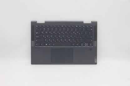 Lenovo IdeaPad 7 14ITL5 Palmrest Cover Touchpad Keyboard Hebrew 5CB1A14280