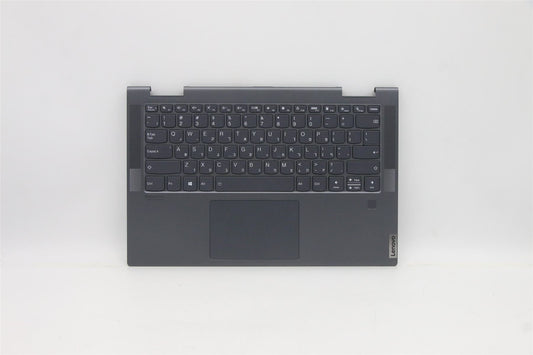 Lenovo IdeaPad 7 14ITL5 Palmrest Cover Touchpad Keyboard Hebrew 5CB1A14280