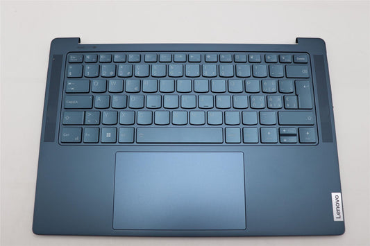Lenovo Yoga 7 14IRH8 Palmrest Cover Touchpad Keyboard Switzerland 5CB1L40704