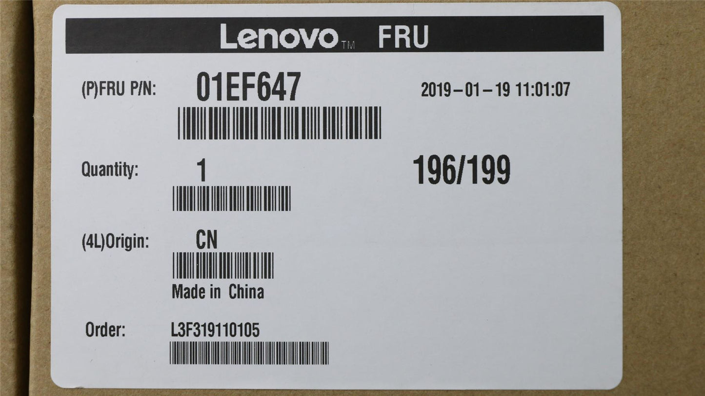 Lenovo Ty4 IO Box w/COM+4U2+2U3 kit 01EF647