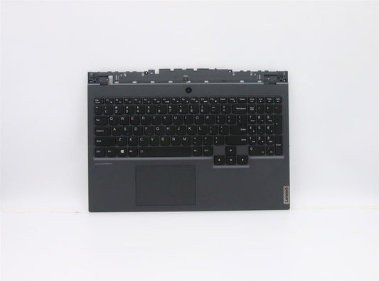 Lenovo Legion 5-15IMH05H Palmrest Cover Touchpad Keyboard US Grey 5CB0Z26890