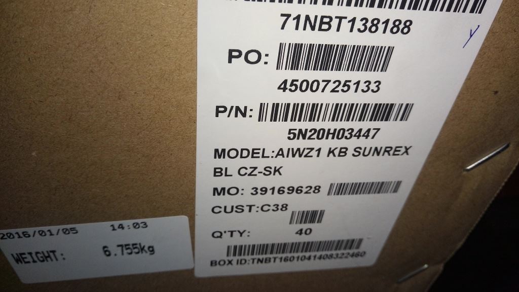 Lenovo Z51-70 IdeaPad 500-15ACZ Palmrest Touchpad Keyboard Dock 5B10N02221