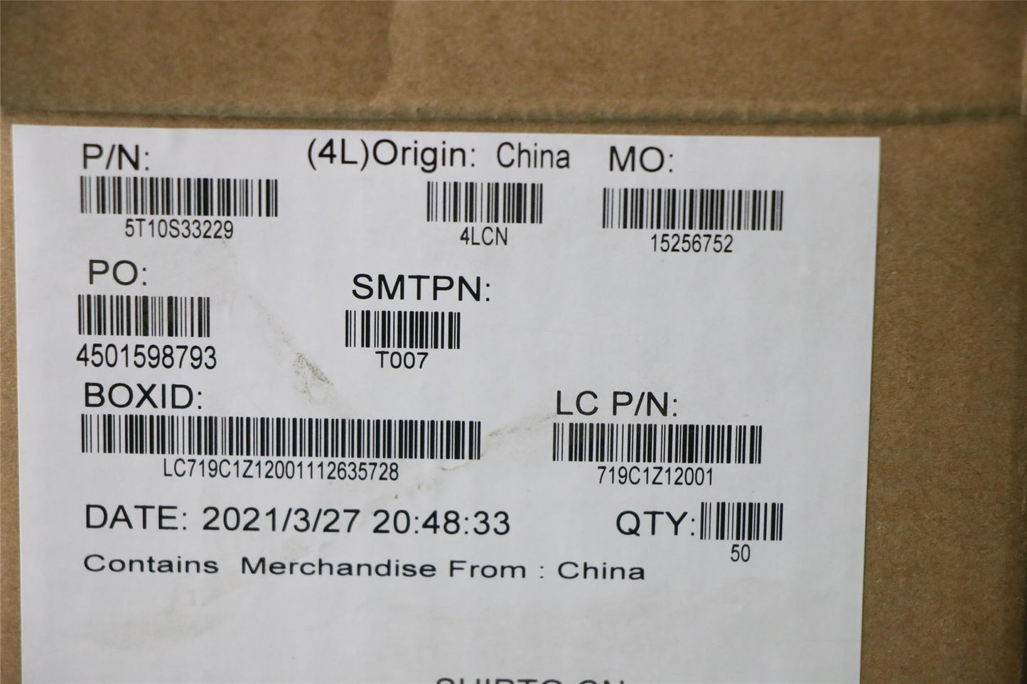Lenovo TAPE Mylar L 82N6 for Hinge 5T10S33229
