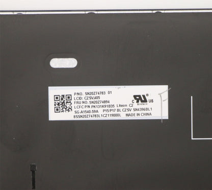 Lenovo ThinkPad T15g 1 P15 1 Keyboard Czech Black Backlit 5N20Z74894