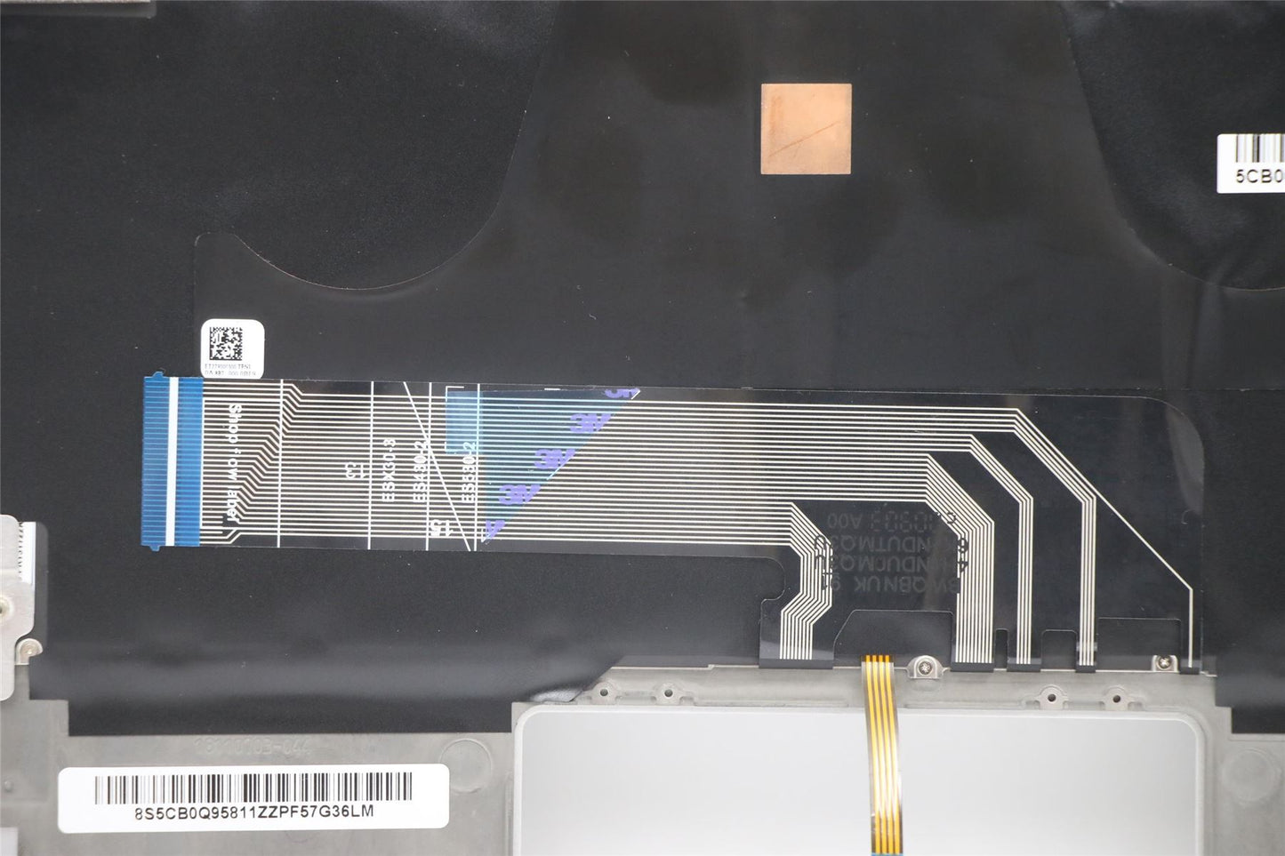 Lenovo Upper Case C 81CT PT BL W/KB UK 5CB0Q95811