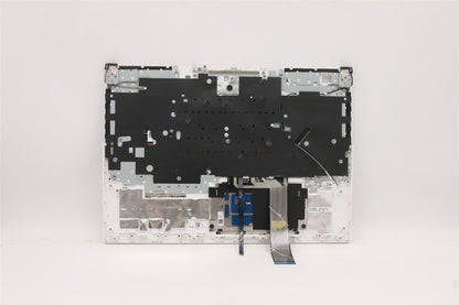 Lenovo 5 16ACH6H Palmrest Cover Touchpad Keyboard French Silver 5CB1C14921