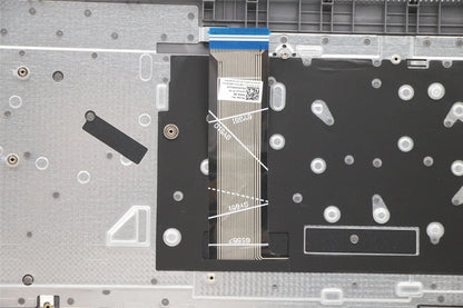 Lenovo IdeaPad 3-17ITL6 Palmrest Touchpad Cover Keyboard Belgian Grey 5CB1B97580