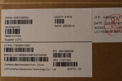 Lenovo Upper Case ASM_FRA L82RJ FP AB BL 5CB1H39334