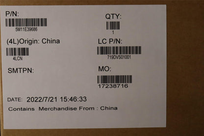 Lenovo MECH_ASM CS22 NDA-M,FP,PMX 5M11E39686