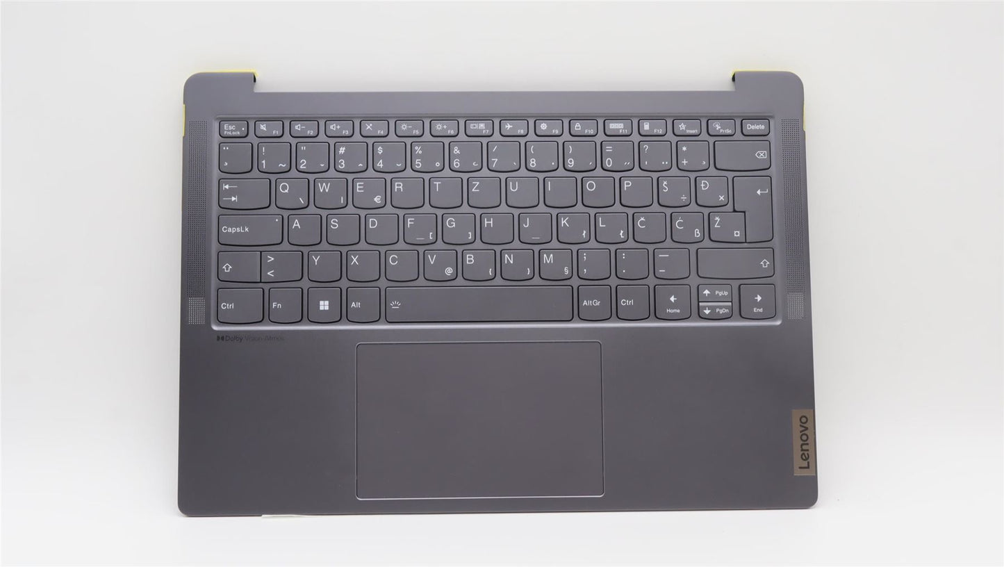 Lenovo Yoga 6 14IAP8 Palmrest Cover Touchpad Keyboard Slovenian 5CB1K03798