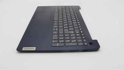 Lenovo IdeaPad 3 15IAU7 Palmrest Cover Touchpad Keyboard Abyss Blue 5CB1H77914
