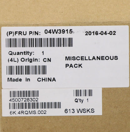 Lenovo 04W3915 Mech ASM FRU System Misc KIT